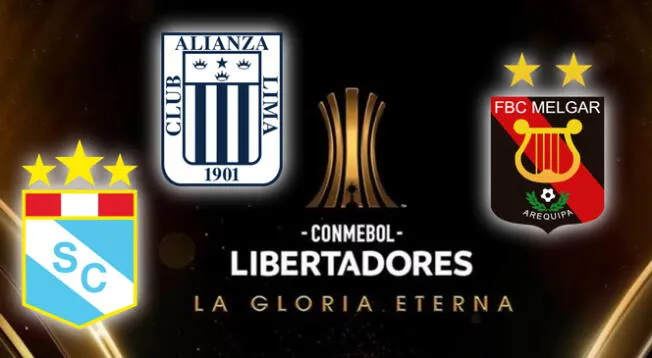 Alianza Lima, Melgar y Sporting Cristal jugarán en la Copa Libertadores 2023