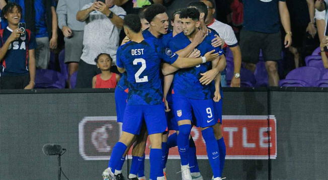 Estados Unidos venció 1-0 a El Salvador por Liga de Naciones Concacaf