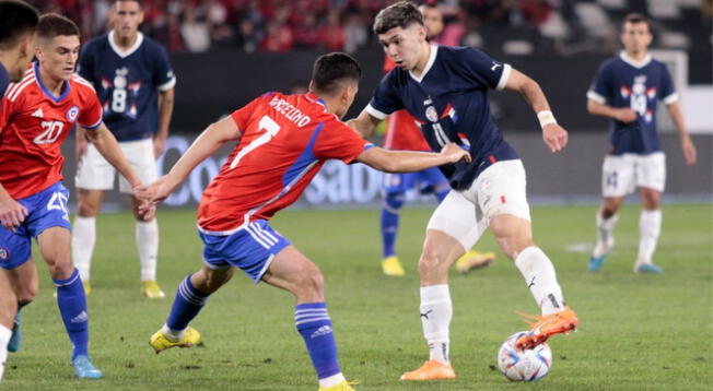 Chile vs Paraguay por amistoso internacional