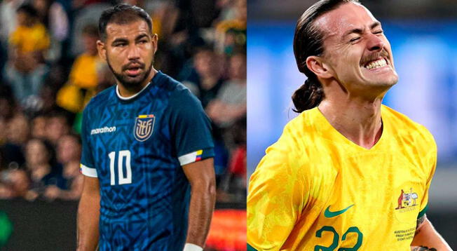 Ecuador vs. Australia será un importante encuentro por fecha FIFA. Foto: La Tri / Socceroos / Composición Líbero