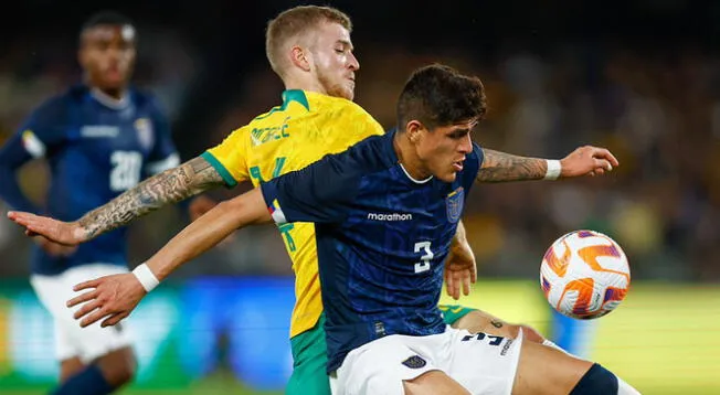 Ecuador venció 2-1 a Australia en amistoso internacional