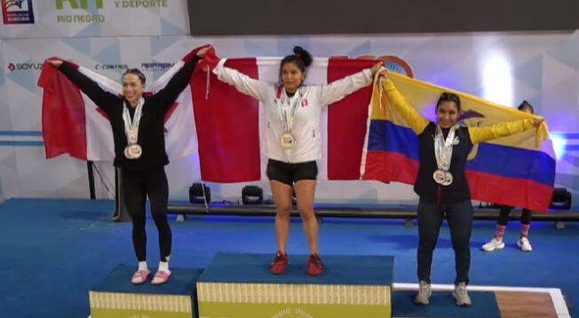 Peruana Shoely Mego ganó triple medalla de oro