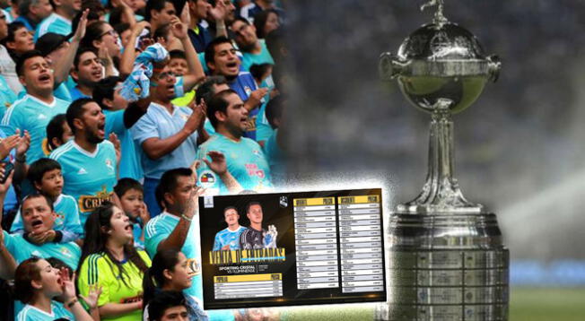 Sporting Cristal reveló el precio de sus entradas para enfrentar a Fluminense.