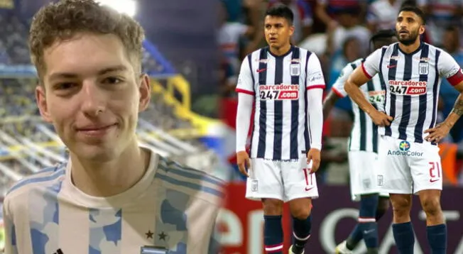 Davoo Xeneize triste por el grupo de Alianza Lima en Copa Libertadores.