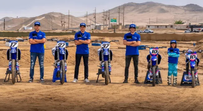 YAMAHA presenta equipo de motocross para 2023