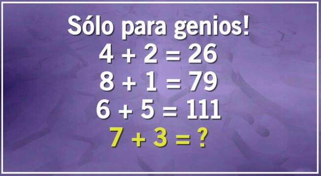 Solo un verdadero GENIO podrá ubicar la respuesta en solo segundos. Solo un verdadero GENIO podrá ubicar la respuesta en solo segundos.