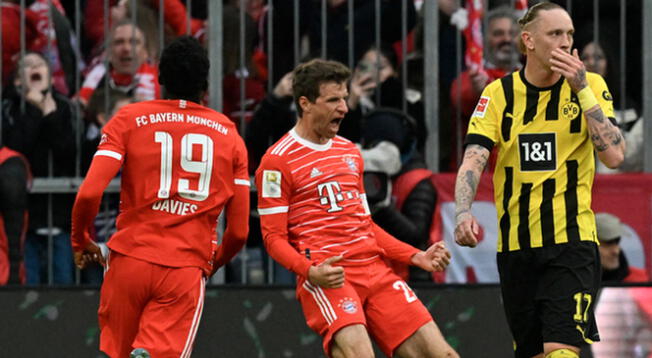 Bayern Múnich goleó 4-2 a Dortmund