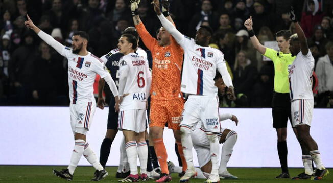 Lyon derrotó 1-0 al PSG por la fecha 29 de la Ligue 1