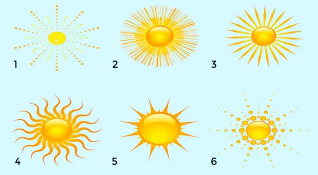 Tienes 6 opciones, pero solo puedes elegir un sol para que conozcas más de tu vida profesional.