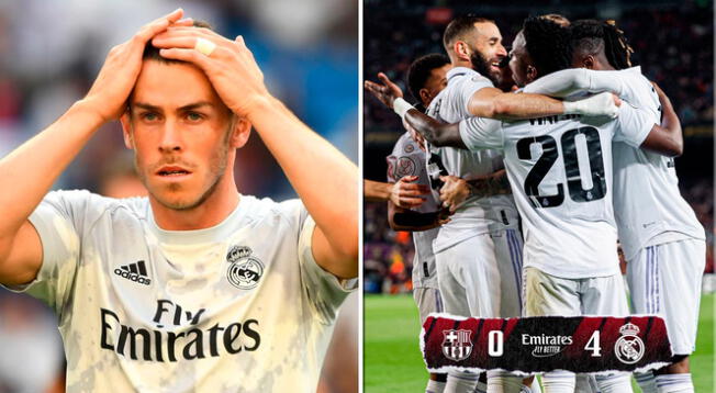 Gareth Bale reaccionó al partido entre Real Madrid vs Barcelona