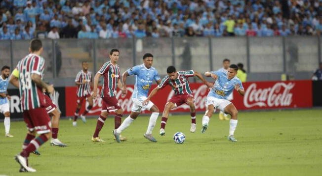 Sporting Cristal perdió ante Fluminense por la fecha 1 de la Copa Libertadores