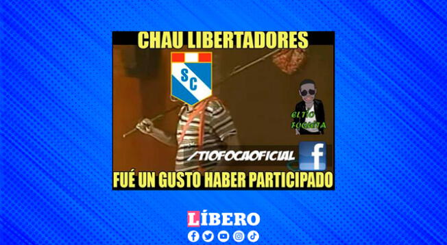 Memes invadieron las redes sociales tras la derrota de Sporting Cristal.