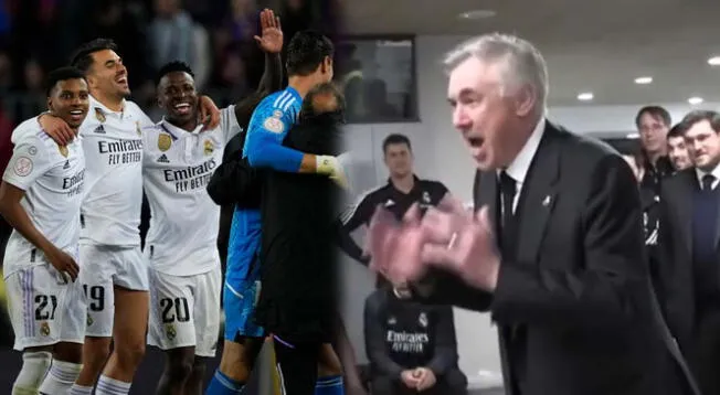 Carlo Ancelotti y la charla en la interna del Real Madrid