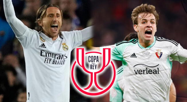 Real Madrid y Osasuna afrontarán la final de la Copa del Rey