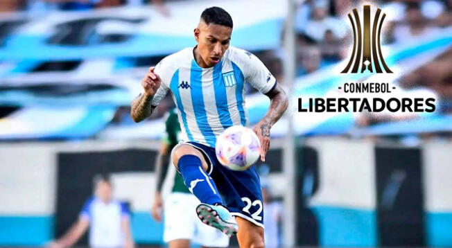 Paolo Guerrero muy cerca de romper récord histórico de Racing en Copa Libertadores.