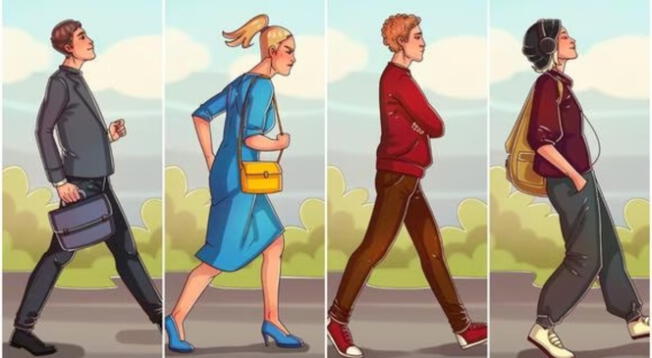 LA forma como caminas definirá este test de personalidad