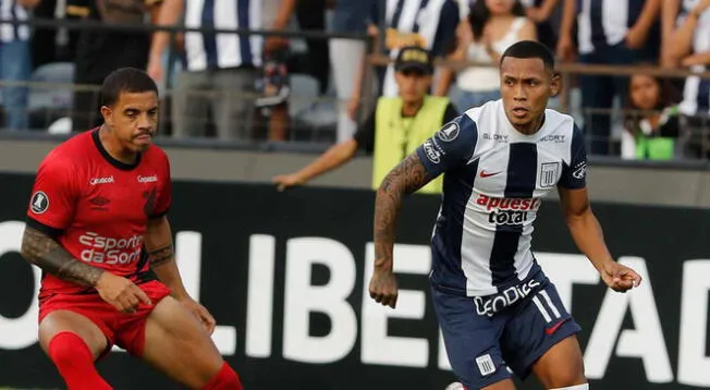 Bryan Reyna debutó con Alianza en Copa Libertadores