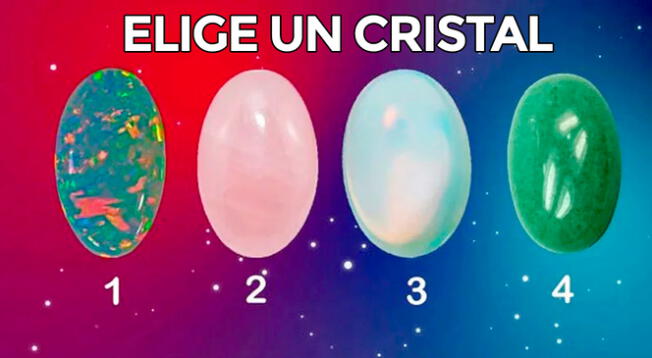 Escoge el cristal que más te guste y descubre detalles impresionantes de tu personalidad. Escoge el cristal que más te guste y descubre detalles impresionantes de tu personalidad.