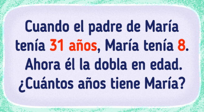 Descubre cuántos años tiene María en tiempo récord y conságrate un CRACK