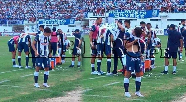 Bomba lacrimógena en el Alianza Lima vs Alianza Atlético