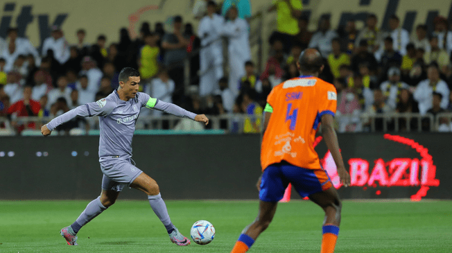 Con Cristiano Ronaldo, Al Nassr igualó sin goles ante Al Feiha