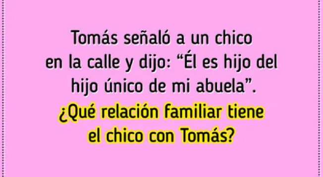 Descubre que relación tienen ambos personajes en tiempo récord