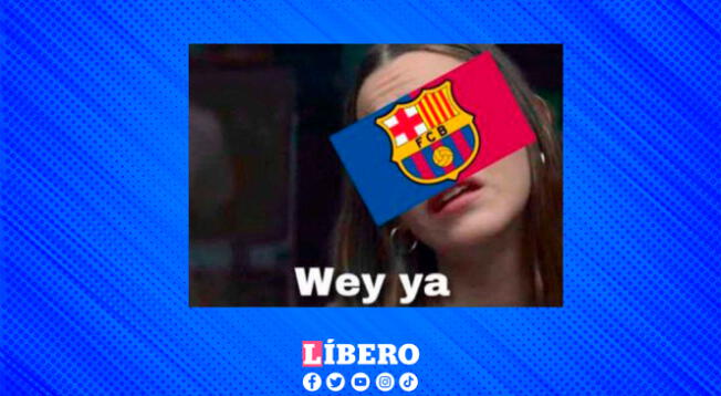 Barcelona no consiguió la victoria y los memes abundaron en redes sociales.