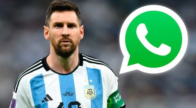 Con este truco podrás enviar audios como Lionel Messi a todos tus contactos de WhatsApp.