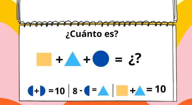 ¡Activa tu mente y resuelve este acertijo matemático en tiempo récord!