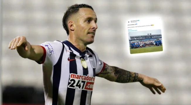 Alianza Lima reveló la curiosa cábala de Lavandeira tras imponente postal