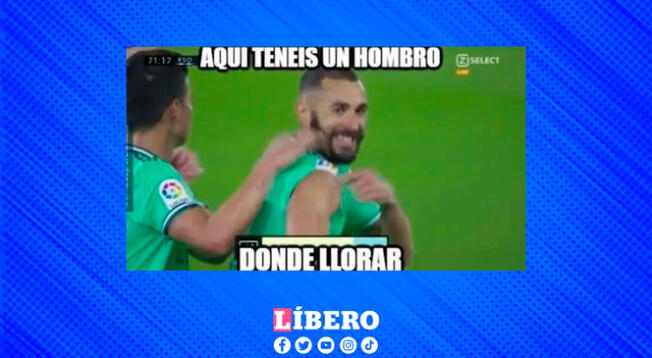 Benzema se convirtió en la 'víctima' de los memes debido al triunfo de Madrid. Benzema se convirtió en la 'víctima' de los memes debido al triunfo de Madrid.