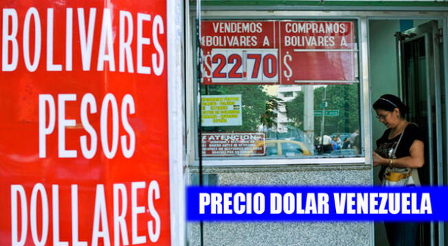 Conoce el tipo de cambio del dólar en territorio venezolano.