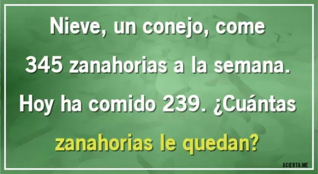 Desarrolla este acertijo mental y conoce en poco tiempo si eres un verdadero 'genio'.