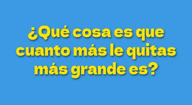 ¿Crees ser capaz de resolverlo?