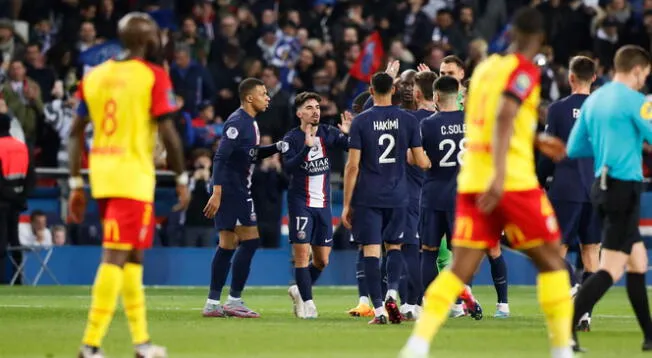 Resultado del PSG contra Lens por la Ligue 1 de Francia