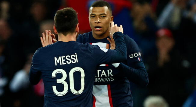 PSG derrotó a Lens gracias a los goles de Messi y Mbappé