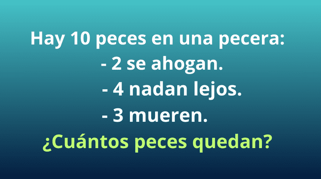 Si logras resolver este acertijo serás considerado un verdadero genio.