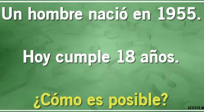 Acertijo: soluciona el problema en solo 6 segundos