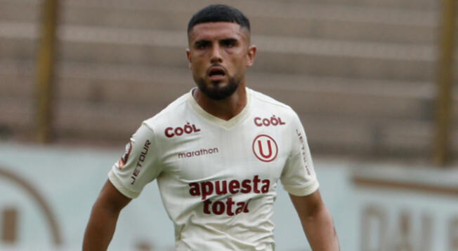 Rodrigo Ureña no entrenó con la 'U' pero jugará ante Goiás