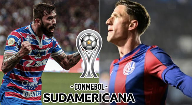San Lorenzo vs. Fortaleza por la Copa Sudamericana 2023.