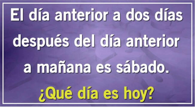 Solo un verdadero GENIO podrá superar este acertijo sin problemas. ¿Es tu caso? Solo un verdadero GENIO podrá superar este acertijo sin problemas. ¿Es tu caso?