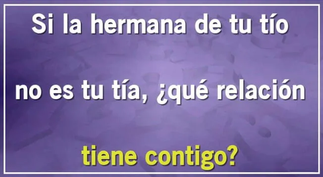 Si eres hábil podrás encontrar la solución en solo segundos.