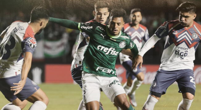 Palmeiras se impuso ante Cerro Porteño por 2-1 en el Estadio Morumbi.