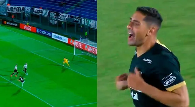 Pablo Sabbag sorprendió al marcar el 2-0 para Alianza Lima.