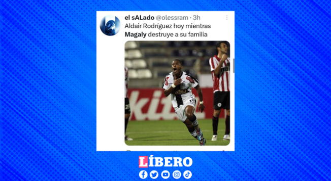 Aldair Rodríguez fue titular mientras Magaly Medina soltaba el ampay.