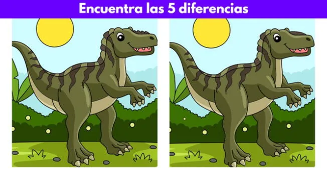 El reto visual JURÁSICO viralizado en redes El reto visual JURÁSICO viralizado en redes