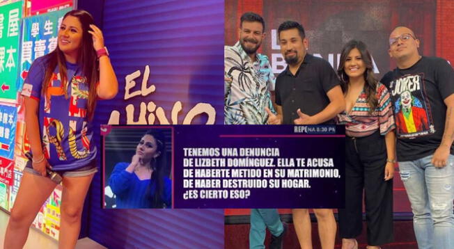 Gabriela Rodríguez, panelista de 'La Banda del Chino', es acusada de infidelidad