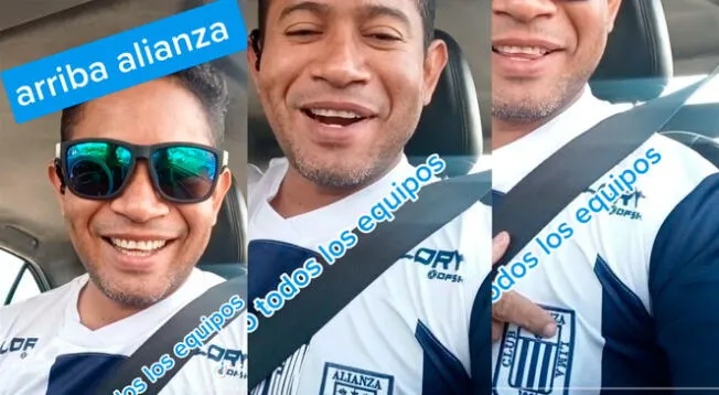 Vistió la camiseta de Alianza Lima y los peruanos lo elogiaron.