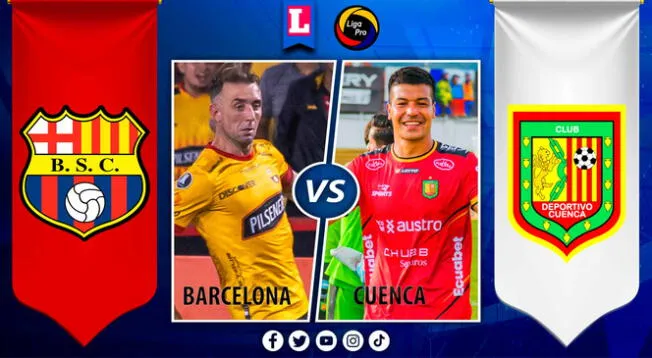 Barcelona SC vs Deportivo Cuenca EN VIVO por la LigaPro