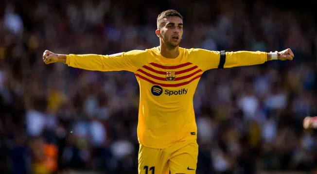 Ferran Torres marcó el único gol de Barcelona ante Atlético de Madrid